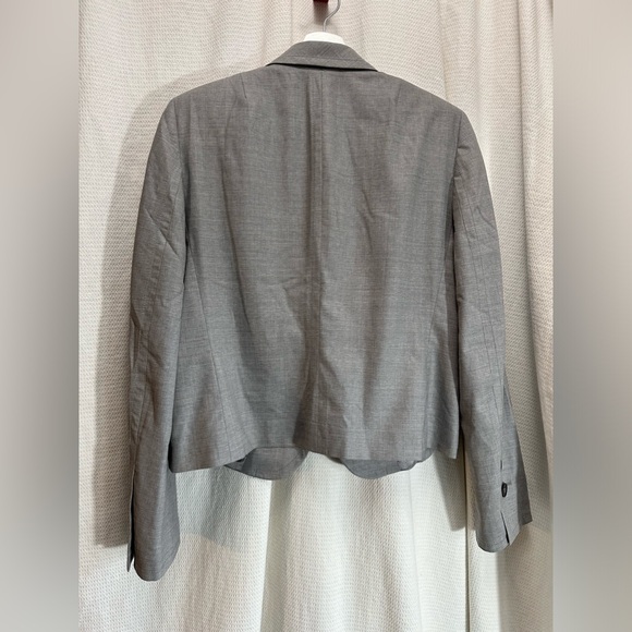 Akris punto size 10 women’s dress coat. Gray wool/elastane - Picture 6 of 7
